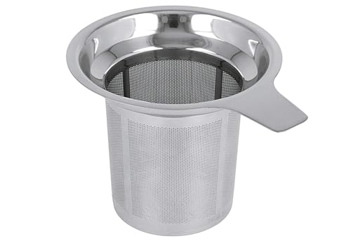 Metaltex 253835010 Filtre à thé Inox, Noir