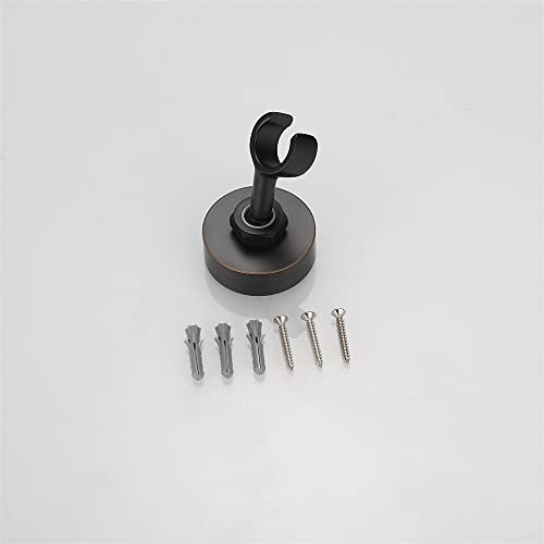 Soporte de cabezal de ducha de pared regulable de latón Weirun 3