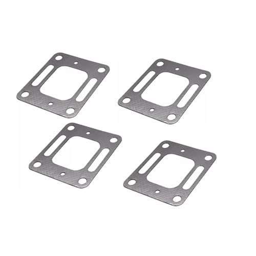 Image of MARKGOO Exhaust Elbow Riser Gasket Restrictor 4 PCS for MerCruiser Stern Drive and Inboard Engine V6 V8 GM 4.3L 5.0L 5.7L 6.2L 7.4L 8.2L Sierra 18-0897 27-863724 860233 41813 99208A1