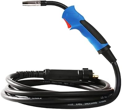 MB-15AK MIG Welder Torch Gun 3M/10FT 200Amps Hose Pack Type Portable compatible European connectors
