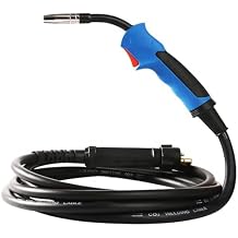 MB-15AK MIG Welder Torch Gun 3M/10FT 200Amps Hose Pack Type Portable compatible European connectors
