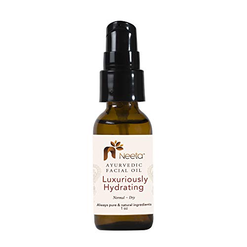 Neeta Naturals, Luxuriously hydrating, facial oil, serum, cleanser, for mature skin, Ayurvedic, Natural Facial Oil, for