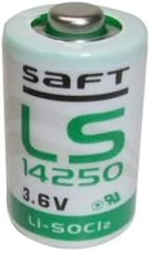 Saft LS-14250 1/2 AA 3.6V Lithium Primary Battery for Mac computers (non Rechargeable)