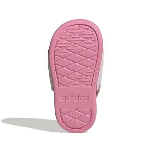 adidas Mixte bébé ADILETTE ESTRAP SLIDES INFANTS, Clear Pink/Cloud White/Bliss Pink, 26 EU