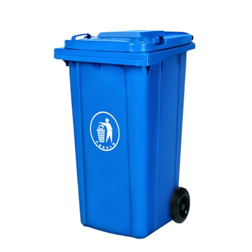 tangcheng ゴミ箱 ふた付き 屋外 ダストボックス 大型 ごみ箱 業務用 厨房用 キャスター付き 大容量 防臭 倒れない 外置き 大型ゴミ箱 庭のゴミ箱 大ごみ箱 車輪 厚い 丈夫な プラスチック おしゃれ 多機能 外用 廃棄物リサイクル容器 キッ