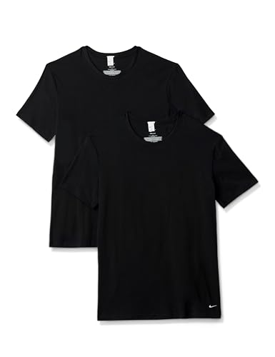 Nike Men's All Day Cotton Stretch Short Sleeve Crewneck Undershirts (2-Pack)