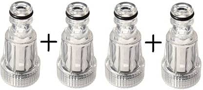 Generic MINI Water Filter Pressure Washer Accessory for 3/4" Inlet Nozzle (Nipple) Spray Gun for Gaocheng Starq Jpt Resqtech Bosch Karcher Pressure Washers (Pack of 4) Pressure Washer-image-9