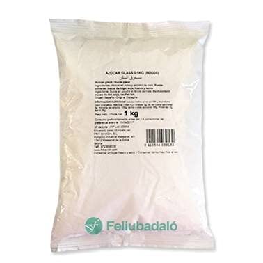 SUGAR 1 kg GLASS