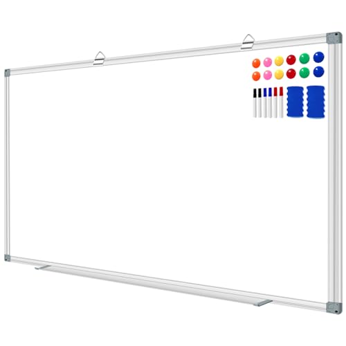 H-Qprobd 72"x48" Large Dry Erase Board for Wall 6' x 4' Magnetic ...