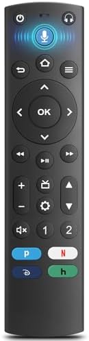 Amazon.com: Replacement 3rd Gen Voice Remote Control, Compatible with ...