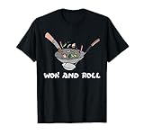 Funny Chinese Food Shirt - Wok Shirt - Wok And Roll