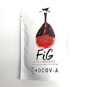 Chocovia Vijgen bedekt met pure chocolade – 3 x 120 gram