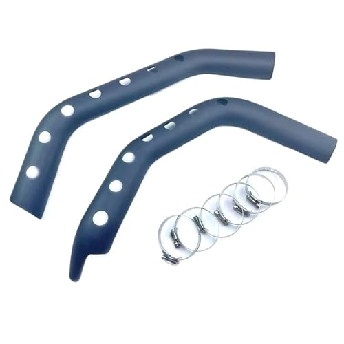 Silenciador y protector termico de escape de acero para Harley Iron 883 y 1200