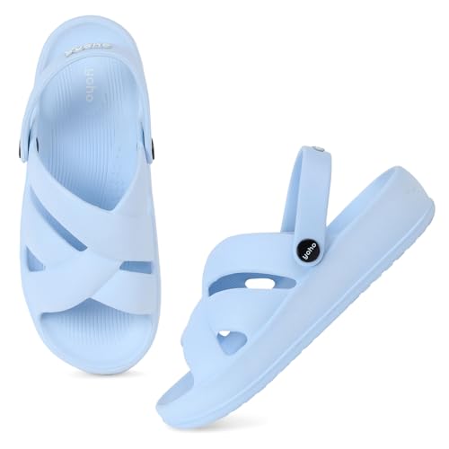 Image of YOHO Wanderz Clogs for Women | Soft EVA Cushioned Footbed | Lightweight with Bold Sole, Waterproof