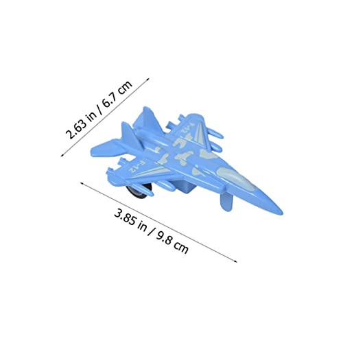 Aviones de plástico inerciales NUOBESTY pack de 20 juguetes infantiles 7