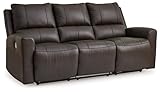 12 Best Reclining Sofa Sets, Powered & Leather Sofas & Loveseat Set Reviews & Buying Guide Signature Design by Ashley Boxmere Modern Leather Match Power Reclining Sofa with USB Ports, Dark...