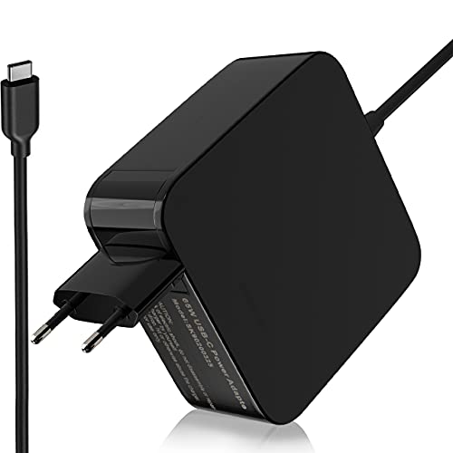 65W USB C Cargador Compatible con Nimo 15.6' 17.3' N172 N171S N171 N151 N151S N152 N153 N154,Compatible con MacBook Pro/Air Surace/LG/Sony/Toshiba/Razer Blade/MSI Tipo C alimentación Adaptador