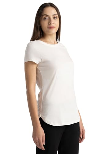 Image of Van Heusen Women's Cotton Regular Fit T-Shirt