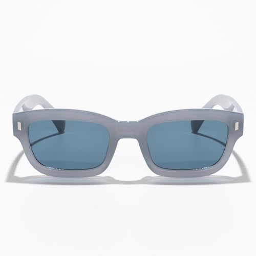 Vintage Small Square Sunglasses for Men Women Classic Shades Retro Minimalist Eyewear for Driving Business Everyday Style2