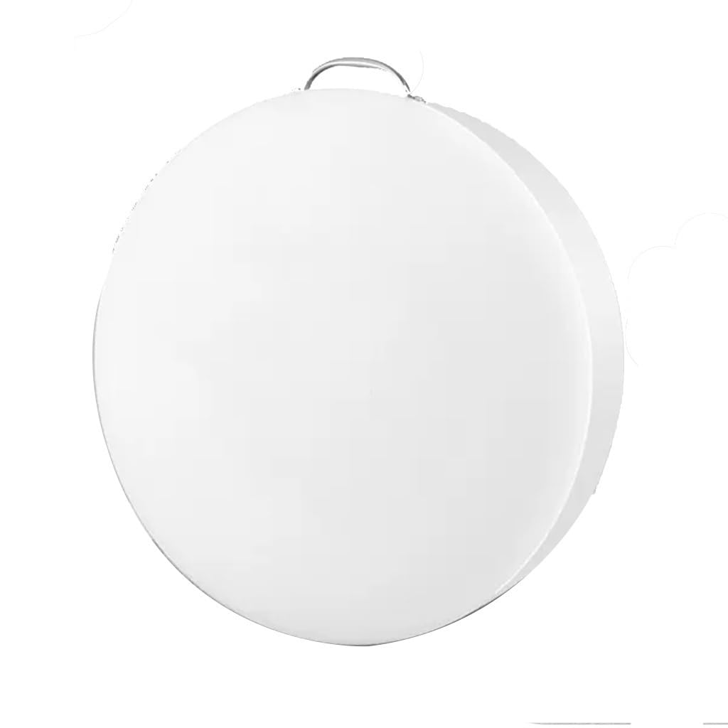 Tabla de cortar profesional de plástico de doble cara de 48 cm con asa, herramienta de cocina versátil para carne, queso, frutas y verduras, para chefs y cocineros caseros