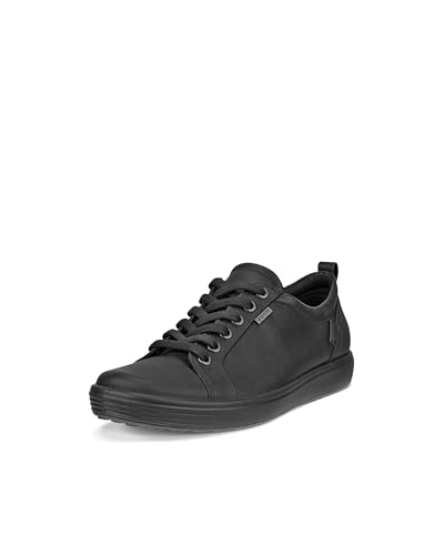 Ecco Women's Soft 7 Gore-Tex Sneaker, Black, EU 37/US 6-6.5