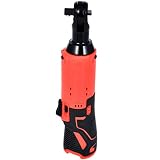 GCCSJ Cordless Ratchet Wrench 3/8 Electric Wrenches Set 45 N.m 400RPM Power With 2 Battery 12V 1300m