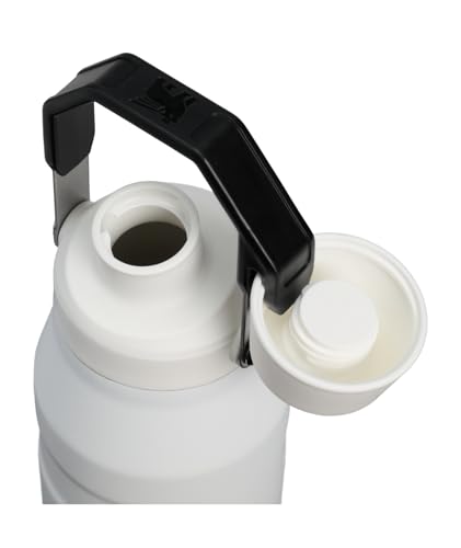 Image of STANLEY IceFlow Fast Flow Bottle, 36 oz, Chalk | Angled Spout Lid | Lightweight and Leakproof for Travel and Sports | Easy Carry Handle | Insulated Stainless Steel | BPA-Free