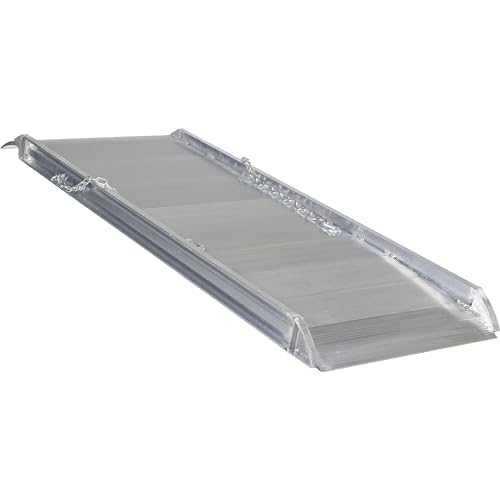 Vestil AWR-28-6A Aluminum Wheel Walk Ramp Overlapping Style 72 Inch X 28 Inch 2800 Lb. Capacity Silver cover