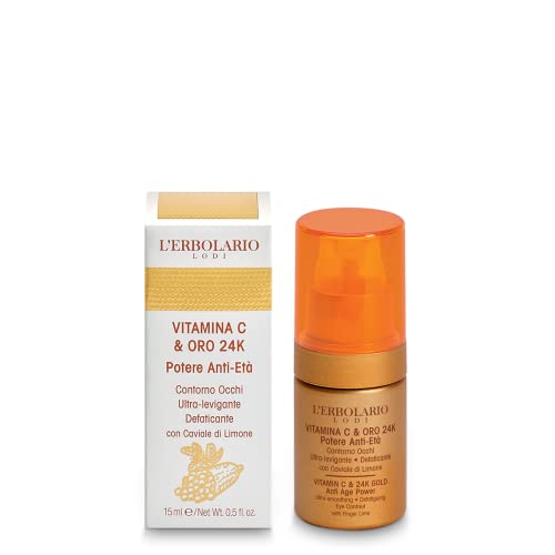 VITAMINA C ORO contorno de ojos 15ml.