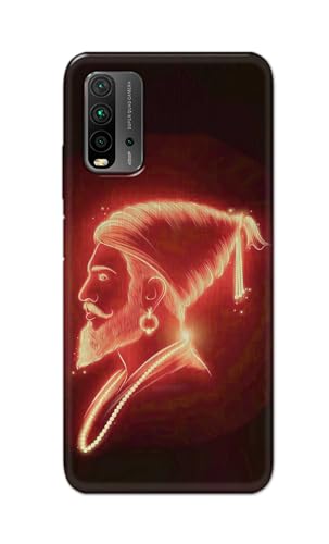 Image of Plastic Printfidaa Printed Hard Back Cover Case For Mi Redmi 9 Power Back Cover (Chatrapati Shivaji Maharaj) -112