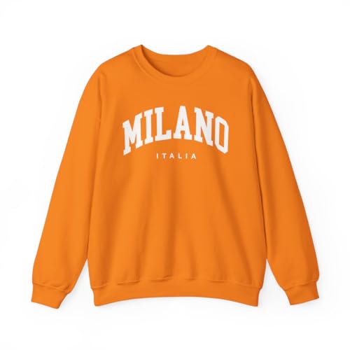 Milan Italy Adult Unisex Crewneck Sweatshirt