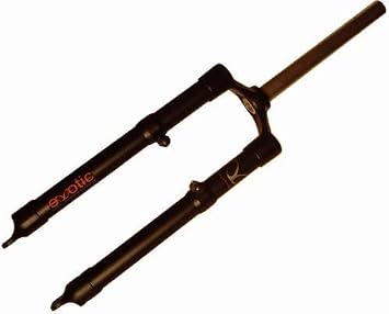 Exotic Light Weight Rigid Alu MTB Fork, Disc Brake & V Brake, 44.5cm for 26in Wheel