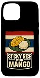 Arroz pegajoso con Ropa de Mango Bandera de Tailandia Desierto tailandés Carcasa para iPhone 15
