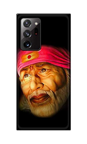 Image of PRINTFIDAA Sai Baba Lord Shiridi Great God Hinduism Religious Hard Back Cover for Samsung Galaxy Note 20 Ultra (6.9 inch) Back Cover -(P6) KAT1002