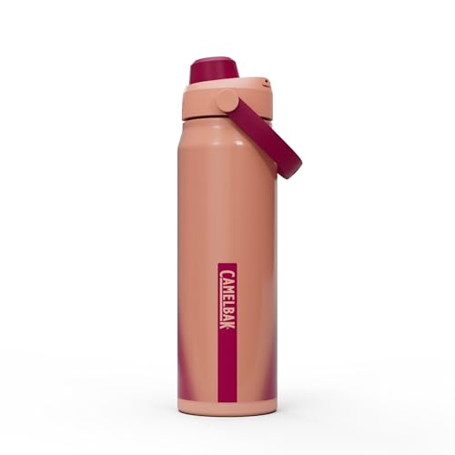 Image of CamelBak Thrive Chug Stainless Steel Water Bottle 25oz, Blush Dawn