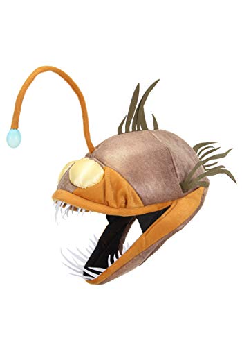 Elope EL291640 Glowing Anglerfish Light Up Hat - Illuminate The Night With This Jawesome Costume Accessory! thumb #3