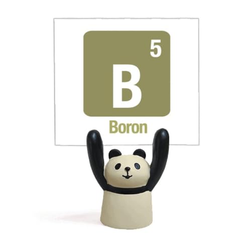 Panda Boron support de mémo pour organiser votre bureau d'étudiant