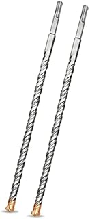 Meccion Wiertła udarowe SDS Plus 20 mm x 350 mm, profesjonalne wiertło udarowe z wolframu do muru, cegieł, betonu