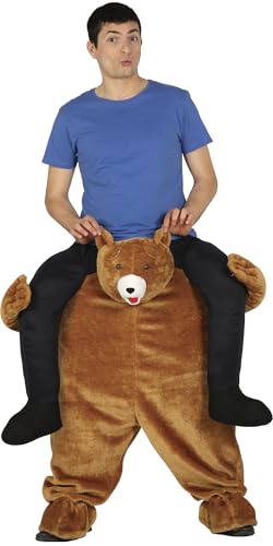 Guirca- Disfraz adulto carry me oso, Talla 52-54 (88286.0)