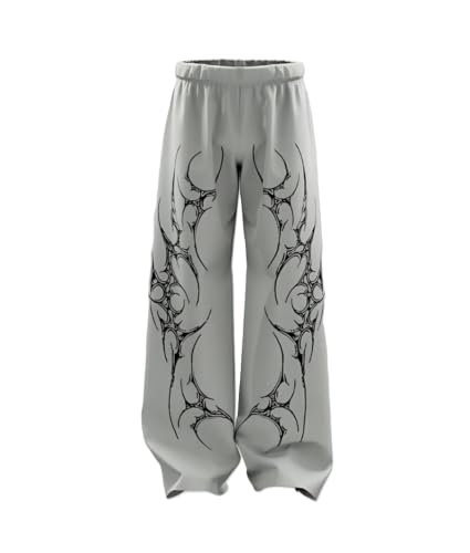 Generic Men's Grey Cotton Track Pant - Image 2