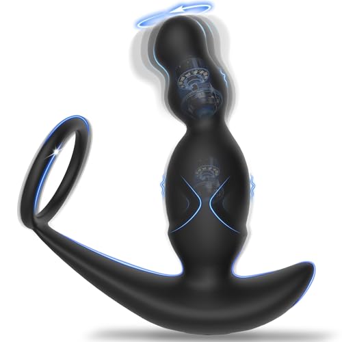 Anal-Sex-Toys-for-Men-Anal-Vibrator-Prostate-Massager-with-Cock-Ring-Vibrating-Anus-Butt-Plug-with-3-Rotating-10-Vibrating-Modes-Anal-Beads-for-Gay-Couples-Adult-Sex-Toys-for-Man