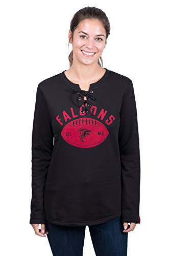 Sudadera de forro polar NFL para mujer que combate el frío con estilo casual
