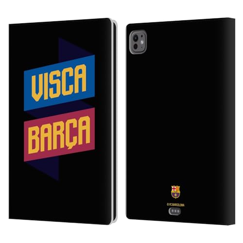 Protection iPad Pro 11 M4 FC Barcelona portefeuille cuir 2024