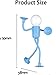 Changeable Shape Funny Sportsman Night Light, 2025 New Little Man Lights with Suction Cups, Mini Funny Sportsman Night Light for Bedroom, Bathroom, Corridor, Kitchen (Blue)