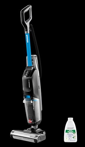 BISSELL CrossWave HF2, Wet and Dry Vacuum Cleaner For Hard Floors, Vacuum & Mop In One Go, Two Tanks Clean/Dirty Water, Corded Upright Vacuum Cleaners, Lightweight & Easy to Carry, 340 W - 3847E