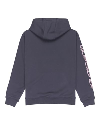 Sweat Quiksilver garçon avec grand logo imprimé et coton molletonné chaud