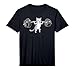 Gym Cat Lifting Weights Deadlift Weightlifting Cat Lovers Performance T-Shirt