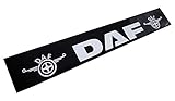 Adatto per DAF XF, CF e LF 1 parafango posteriore in gomma resistente con scritta per camion, rimorchi, 240 x 35 cm