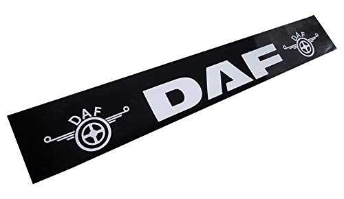 Adatto per DAF XF, CF e LF 1 parafango posteriore in gomma resistente con scritta per camion, rimorchi, 240 x 35 cm