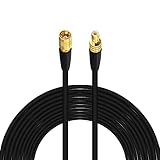 YOTENKO Sirius XM Radio Antenna Extension Cable 16ft/5m SMB Male to SMB Female Connector Cable RG174 for Sirius XM Satellite Radio Home Car Radio Stereo Receiver Tuner